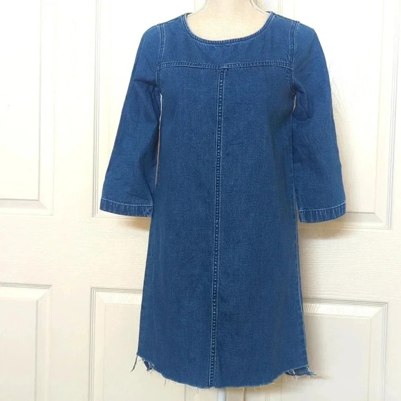 Madewell Denim Shift Dress - Picture 4 of 7